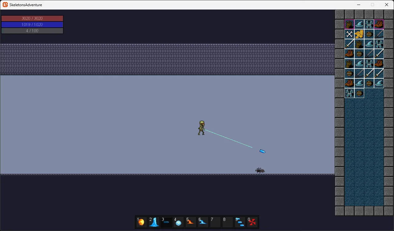 2D RPG engine combat system