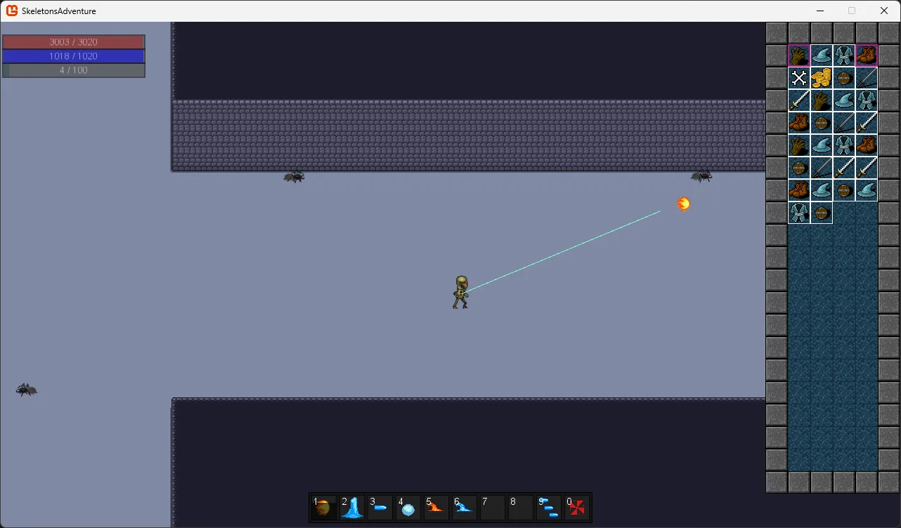 Second view of the RPG engine combat system
